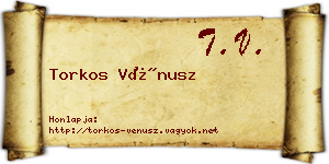 Torkos Vénusz névjegykártya